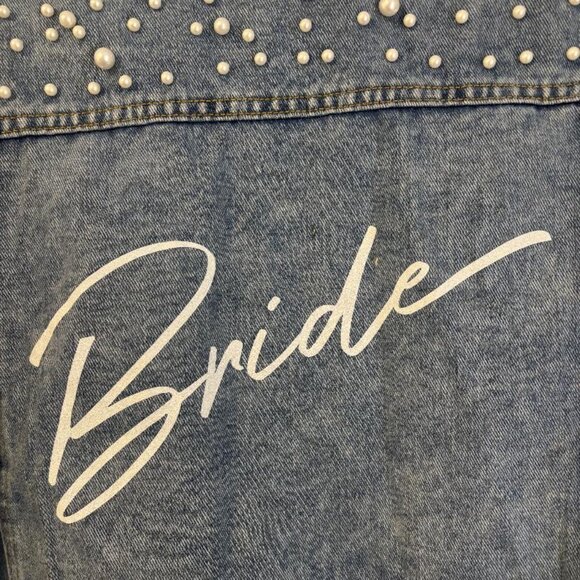 Pearl Bride Denim Jacket - Picture 3 of 4